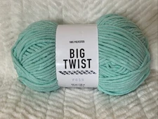 BIG TWIST POSH YARN MINT CHIP 1 SKEIN 233 YARD 7.05oz GREEN NEW