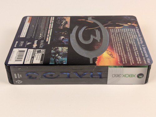 Halo 3 Limited Collector's Edition Steelbook (Microsoft Xbox 360) Missing Book - Picture 14 of 16