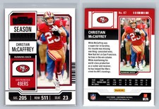 2023 Panini Contenders #87 Christian McCaffrey