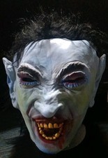 Vintage Topstone Dracula Vampire Mask Danbury CT Mold Stamp