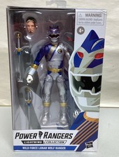 Power Rangers Lightning Collection Wild Force Lunar Wolf Ranger- Free S&H