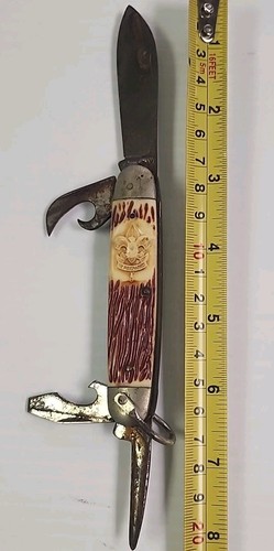 Vintage Imperial Prov. U.S.A. Navaja de Bolsillo Boy Scout of America BSA ESTAR PREPARADA - Imagen 5 de 9