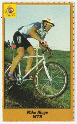 Mike Kluge 1995 Magic Sport ID Card   German Insert Rare   Mountainbike MTB #59