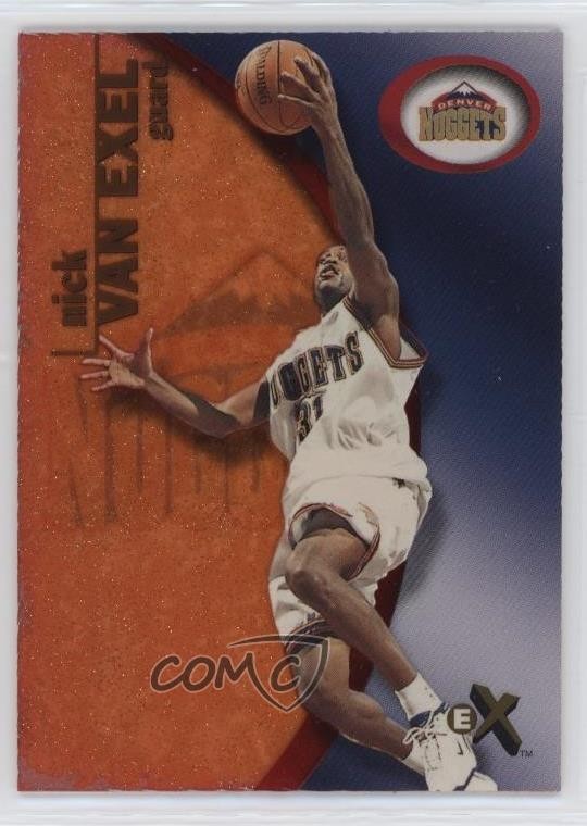 2000-01 EX Essential Credentials Now 104/201 Nick Van Exel #18 e1e