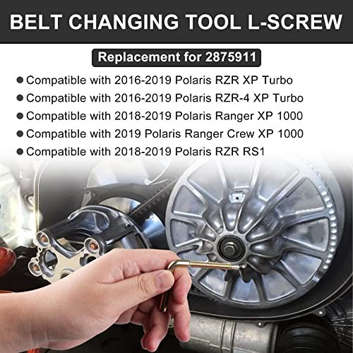 Belt Changing Tool Kit Compatible with Polaris RZR XP Turbo XP4 1000 - - Picture 7 of 8