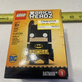 Slightly Dented Box LEGO BRICKHEADZ 41585 BATMAN NEW IN BOX Sealed