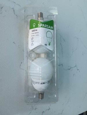 Ikea Sparsam E14 11W Glühbirnen warmweiß Energie A Nennwert 2 Stück Neu