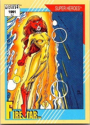 1991 Marvel Impel Universe - Super Heroes - Firestar #32