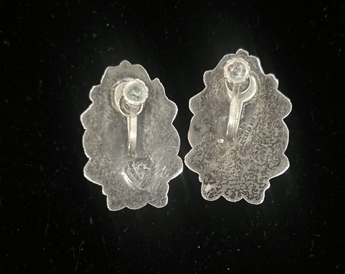 DE COLECCIÓN TAXCO MÉXICO Plata Esterlina Piedra Azul MAYA MÁSCARA CONJUNTO DE PENDIENTES Y PULSERA - Imagen 10 de 13