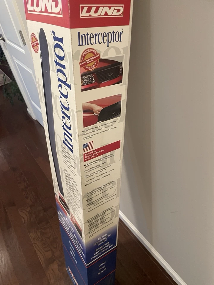 Protector capó deflector de aire Bug Chrysler PT Cruiser 01-07, Lund 18411, HUMO Foto 4 de 4