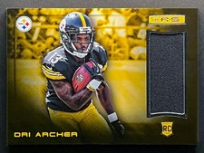 2014 Panini Rookies & Stars #30 Dri Archer Rookie Materials Steelers