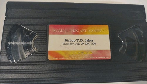 Woman Thou Art Loosed '99 Co-Pastorin Susie Owen VHS 1999 - Bild 3 von 4