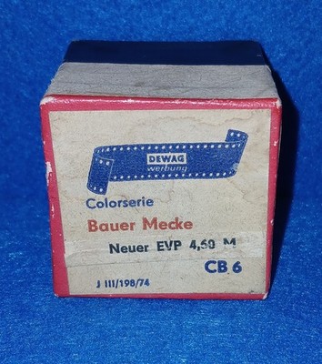 01 225 DDR Dia Film DEWAG  Max und Moritz 7. Streich (CB 6) 