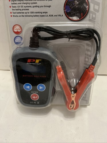Performance Tool W2998 Digital 12v Battery Analyzer Tests DC Systems - Picture 4 of 8