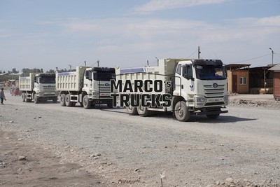 LKW Foto FAW Kipper Kirgisistan weiß CVMC #w2yj