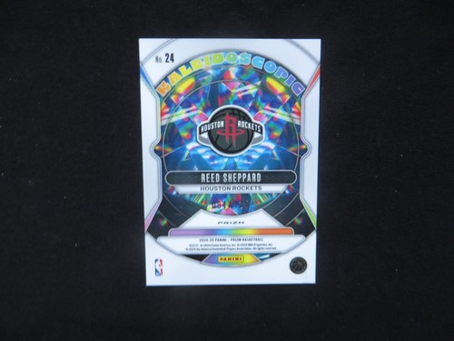 2024-25 Donruss Optic - Reed Sheppard - BLUE ICE PRIZM #'d /125 - KALEIDOSCOPIC - Bild 2 von 3