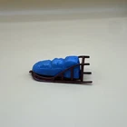 Marx Alaska Explorer  Dog sled with Bundle - vintage plastic