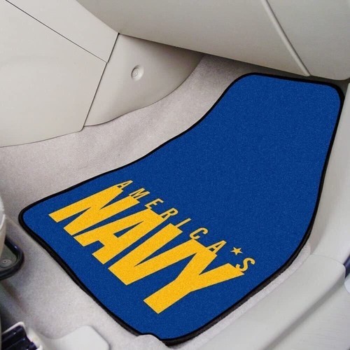 United States Navy Military Front Floor Mats, Carpet Car Set, 18x27 Inch,... - Bild 2 von 2