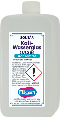 Kaliwasserglas 30 Bé 1 Liter  Versiegelung  Betonimprägnierung Steinverfestigung