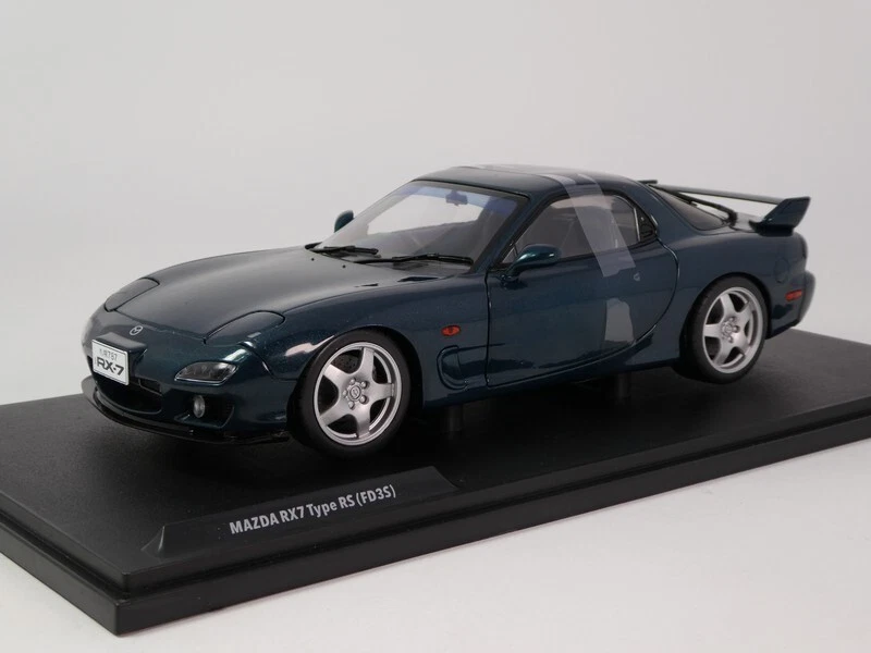 Solido Mazda RX7 Type RS FDRS montego blue mica 1994 1/18 S1810601 - Immagine 2 di 4
