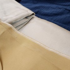 Vintage Satin Lining Fabric Medium Weight Champagne 2yds X 44"