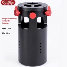 PE210 Pier Extension 45KG Load Height Increasing Joint with Adapter for ZWO