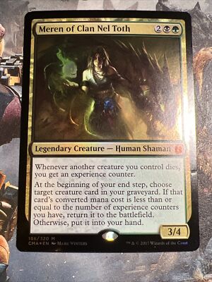 mtg meren of clan nel toth commander deck MTG Commander Deck EDH Deck Meren of Clan Nel Toth 100 Magic Cards –  Moonveil Games main image 1