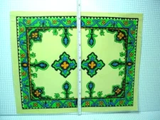 Miniature Area Rug #3122GR Concord  1/12 scale