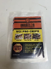 Pack of 50 VCI Corrosion Inhibitor Protector Pro Chips Gun Cabinets & slips VP90