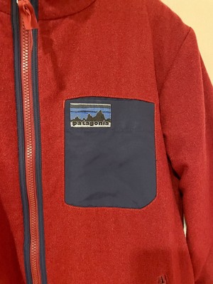 PATAGONIA Mesclun Retro-X Red Wool Deep Pile Fleece Legacy