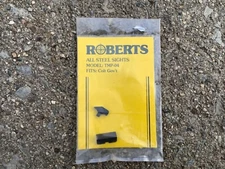 Colt Government Model Roberts Steel Sights Combat Sight HV TMP-04 NOS