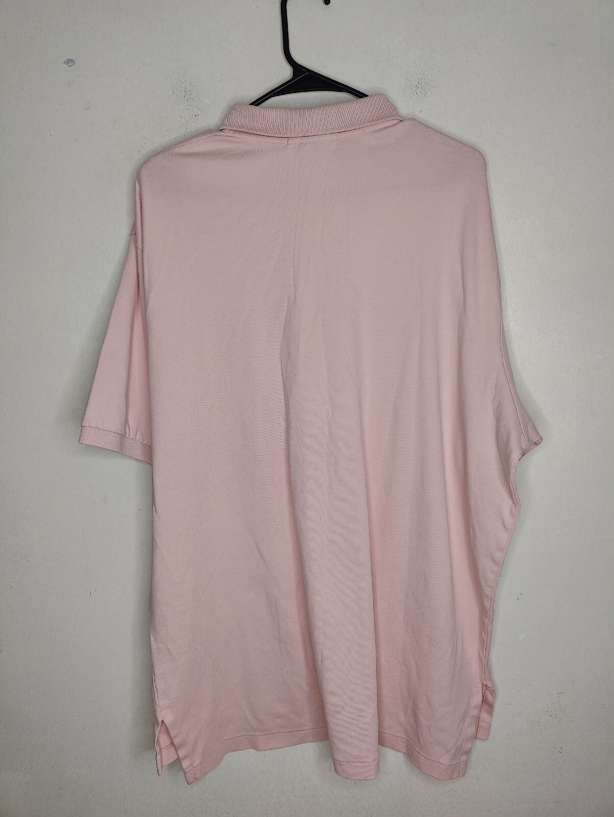 Polo Ralph Lauren camicia uomo 2XL XXL rosa blu pony manica corta casual