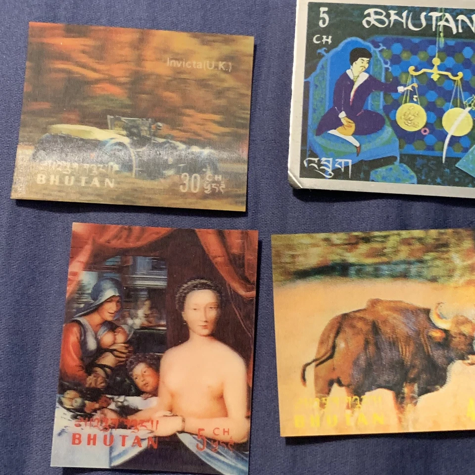 LOTE DE SELLOS ADHESIVOS BUTANES, TODOS DIFERENTES. DESNUDO, ESPACIO, COCHE, FLORES, ANIMALES Foto 2 de 4