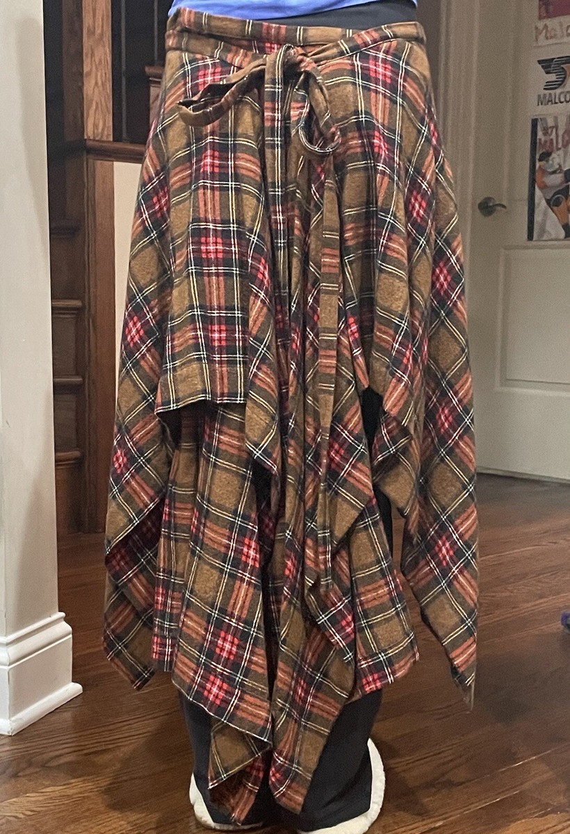 Vivienne Westwood Red/Brown Plaid Skirt Size 8 Used From Vivienne Westwood Red/Brown Plaid Skirt Size 8 Used From