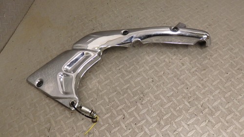 2005 Moto Guzzi California EV 1100 left hand side rear frame chrome cover, bolts - Picture 6 of 9