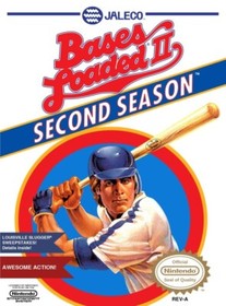 Bases Loaded II 2 Second Season NES Game (Nintendo, 1988) Cleaned Tested