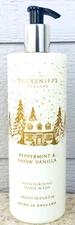 Pecksniff's England PEPPERMINT & SNOW VANILLA Hand Wash Soap 16.9oz