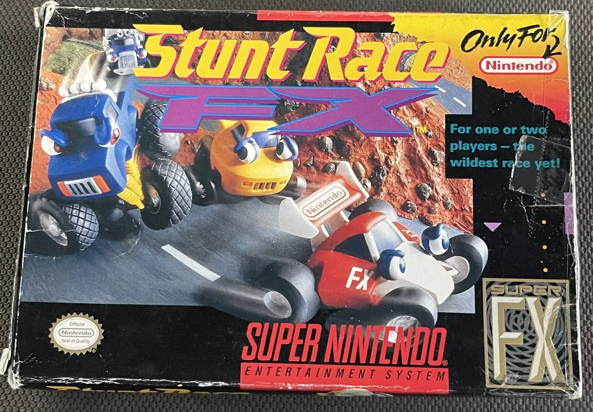 Did anyone have Stunt Race FX? : r/snes