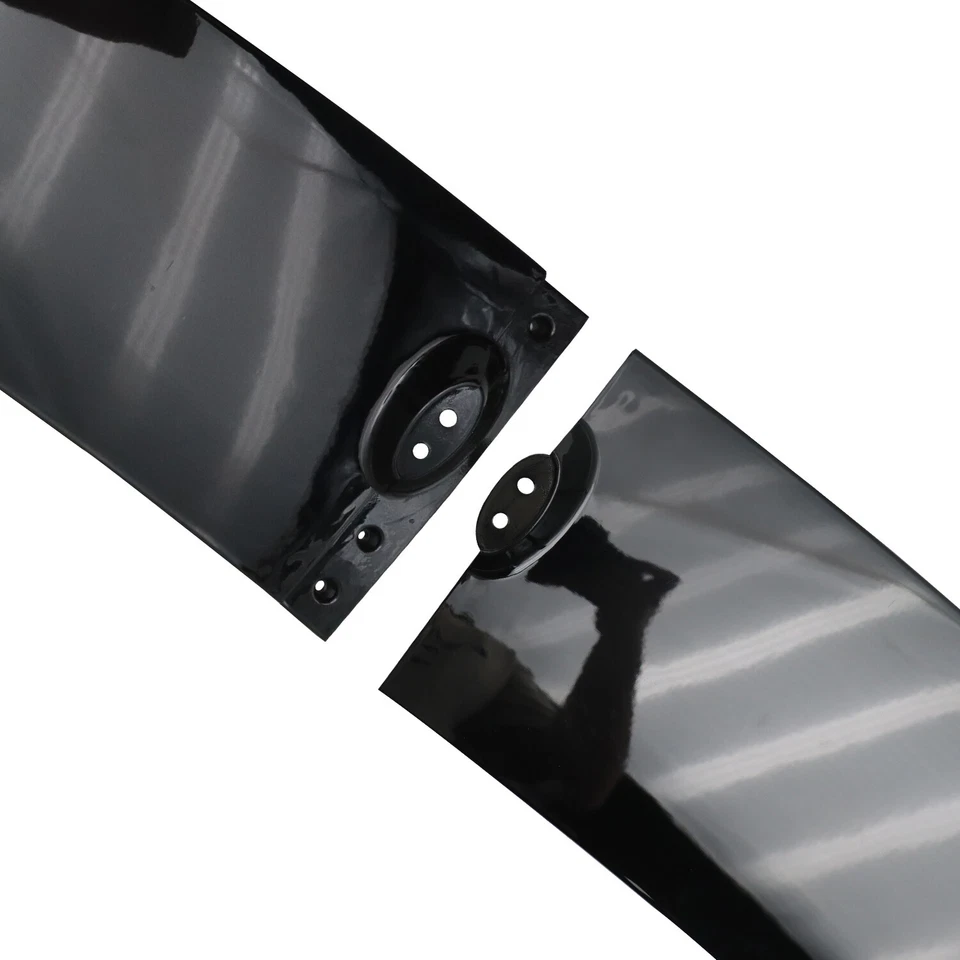 Alerón de parachoques delantero negro brillante para BMW F10 F11 M Sport 2011-2016 Foto 3 de 4