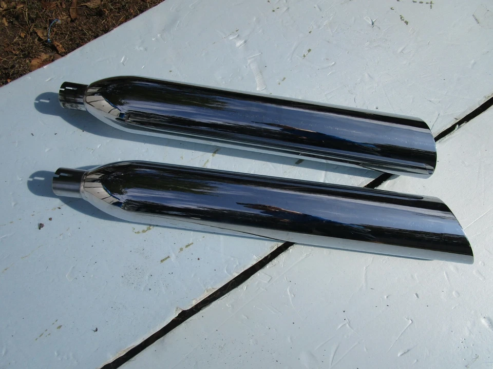 NosVictory 05-07 Hammer Jackpot Stage 1Chrome Exhaust without Clamps PN:2875299 — 第 2/4 张图片