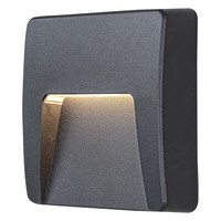 AußEnwandleuchte Rabalux Led 3W 100Lm IP65 Anthrazit Trento