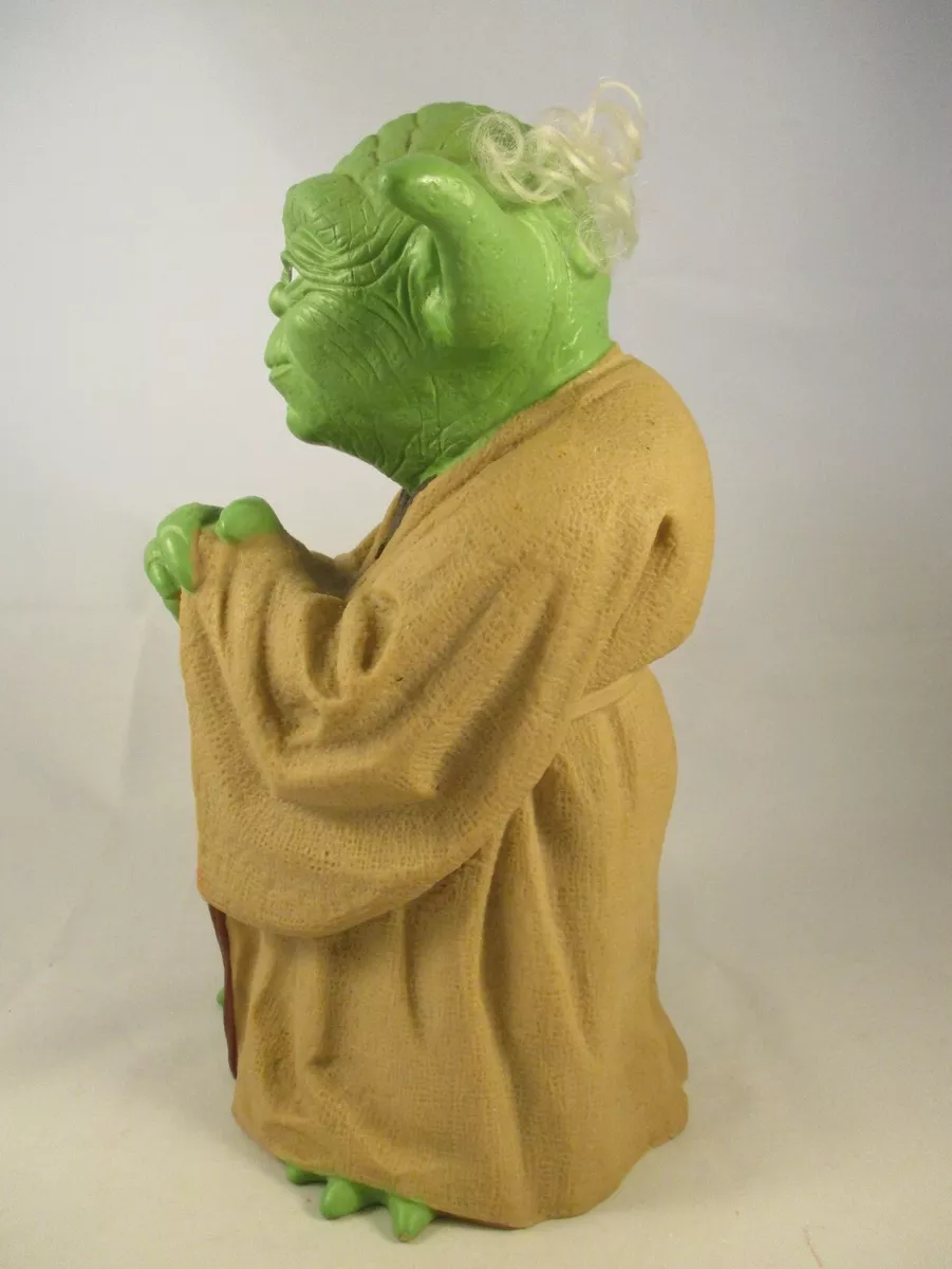 Star Wars YODA & VADER Electronic Talking Figurine Statue Gemmy Lucas Films  2006