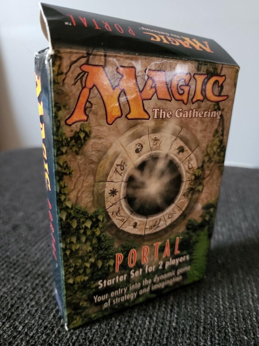 Magic: The Gathering Portal スターターセット 未開封 Magic the Gathering Portal Starter Set 1997 Complete w/ 2 Decks