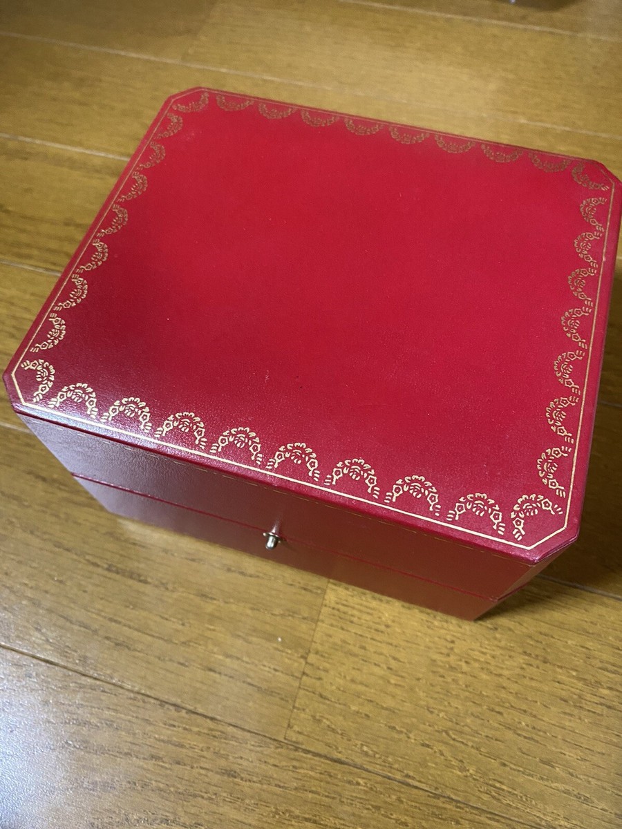 Cartier watch box case RED cushion vip gift jewelry BOX novelty