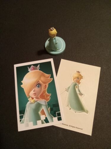 Nintendo MONOPOLY GAMER Power Pack Rosalina Figure Token Character Card Sticker - Picture 1 of 4