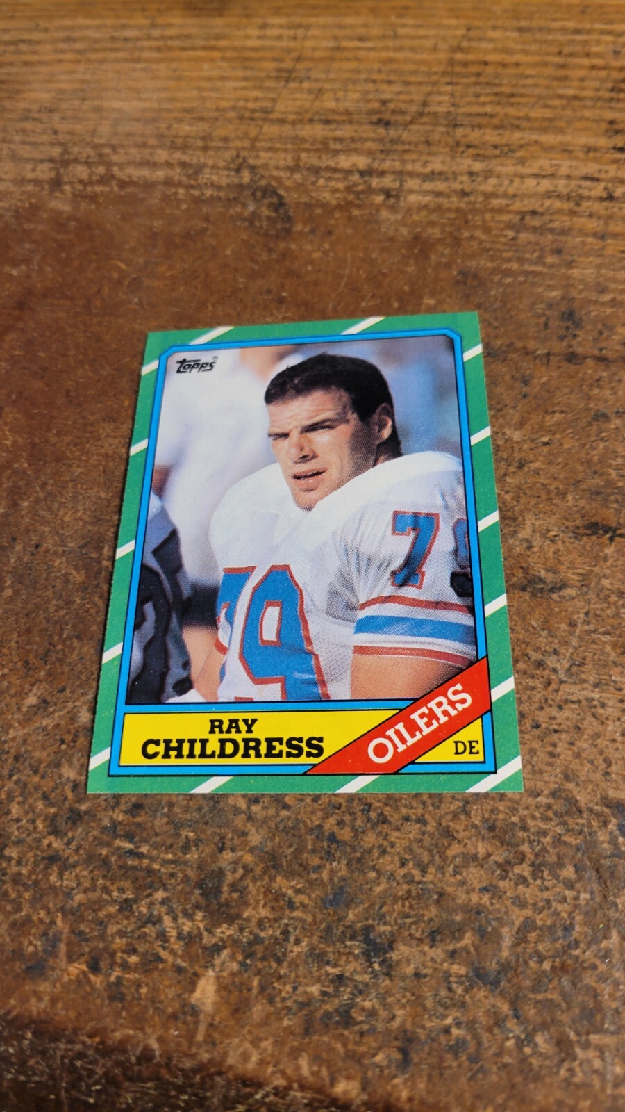 1986 Topps Football Ray Childress Rc #357
