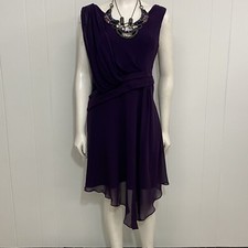 Karen Millen 90s Silk Slip Dress with Ruffle Hem, UK 10 — listing 2