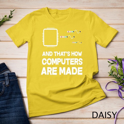 Computer Engineering Funny Geek Engineer Software Gift T-Shirt Unisex T-shirt - Picture 3 of 15