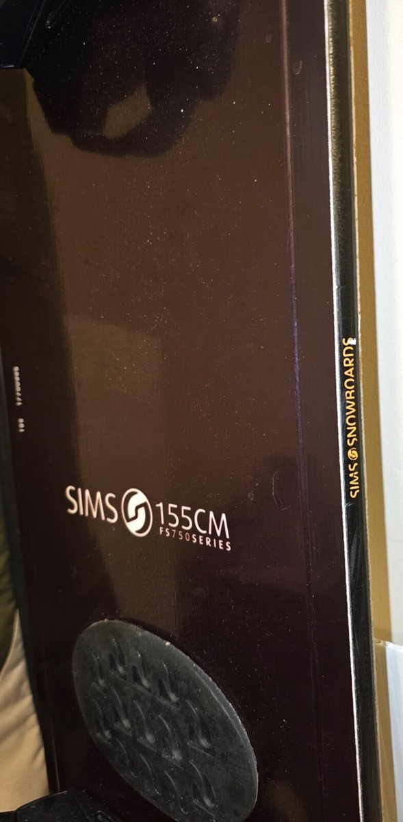 Sims Jason Murphy Pro Model 155CM Snowboard FS750 SERIES (WITH