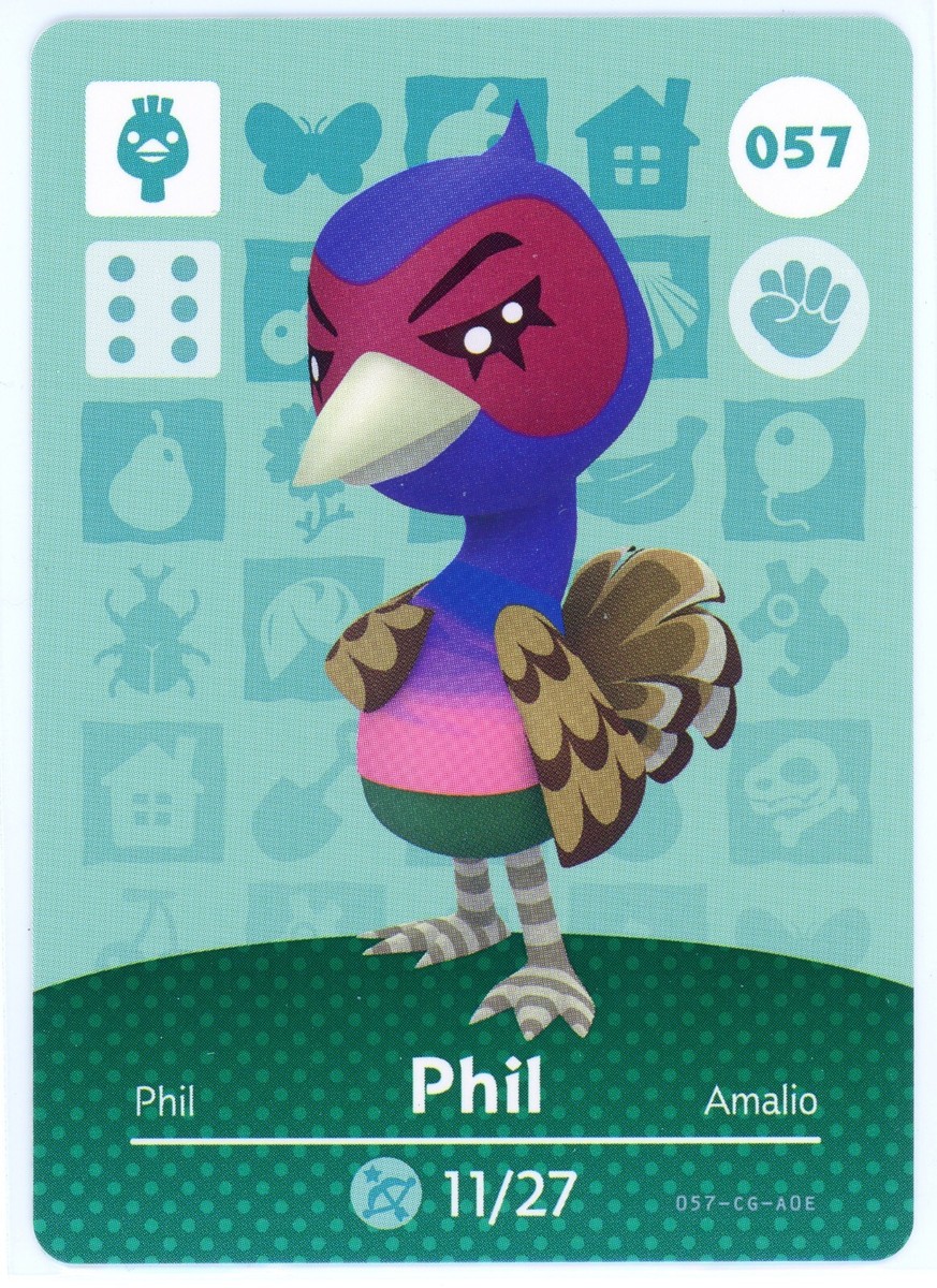 Limberg - JORDEN Animal Crossing Horizons Series 1 Amiibo Card - 053 USA Version